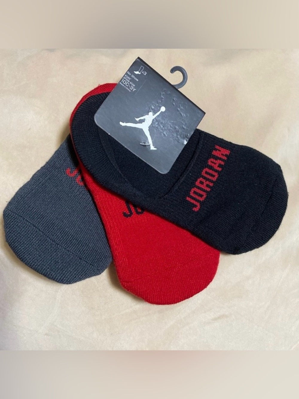 Jordan no show child youth socks multipack